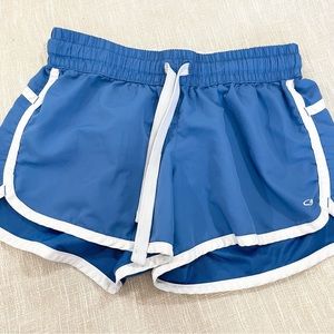 C9 Blue and White Retro Athletic Shorts Size M